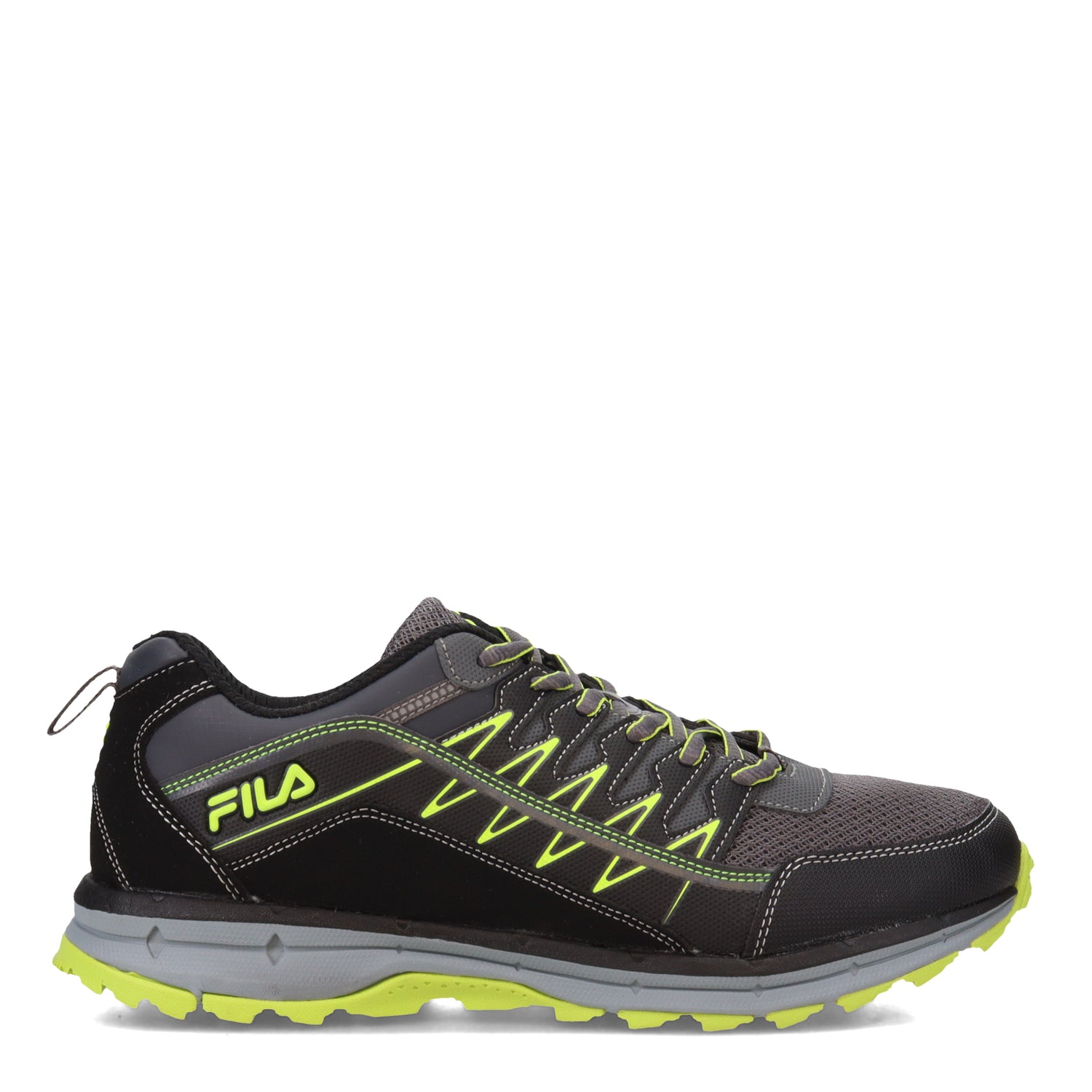Peltz Shoes  Men's Fila Evergrand TR 21.5 Trail Running Shoe DARK SHADOW 1JM01574-056