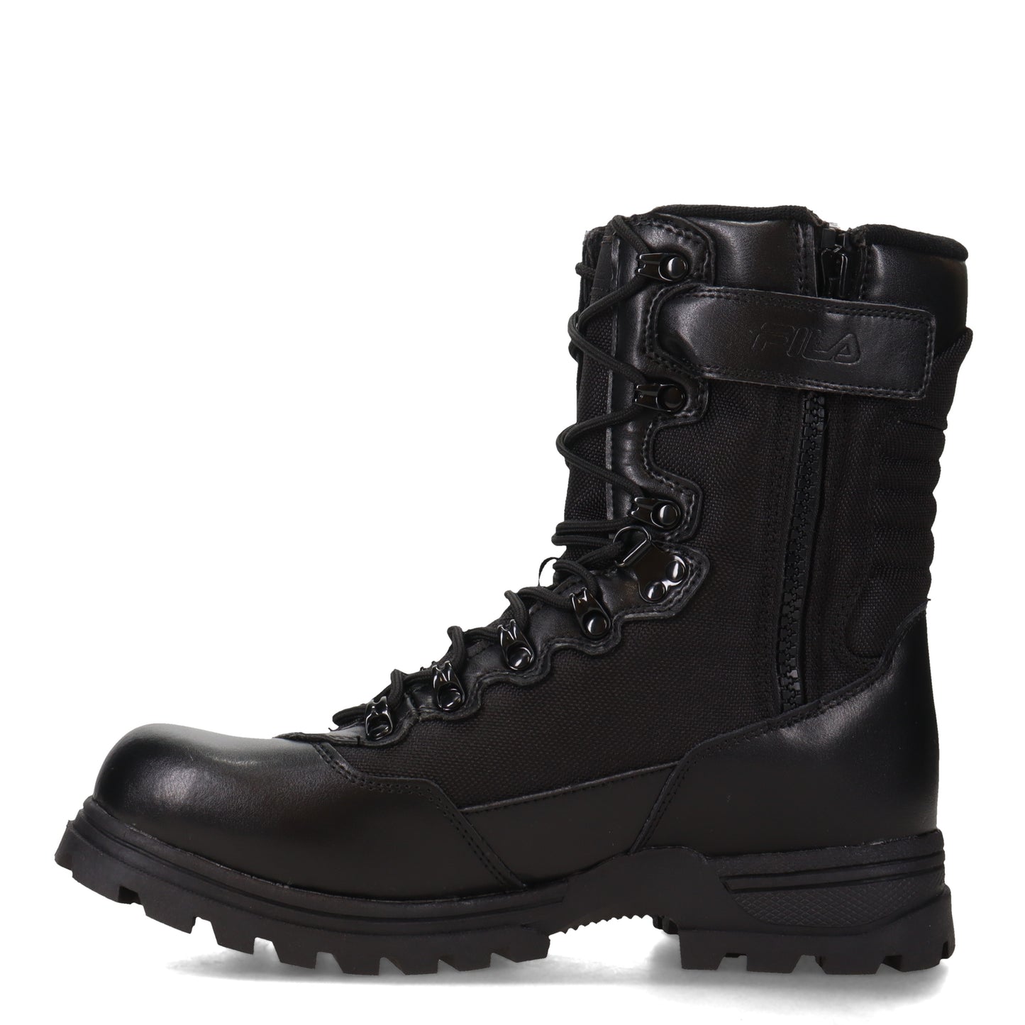 Peltz Shoes  Men's Fila Stormer Tactical Work Boot BLACK 1LM00117-001