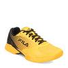 Peltz Shoes  Men's Fila Volley Zone Pickleball Shoe CITR/BLK/CITR 1PM00597-706