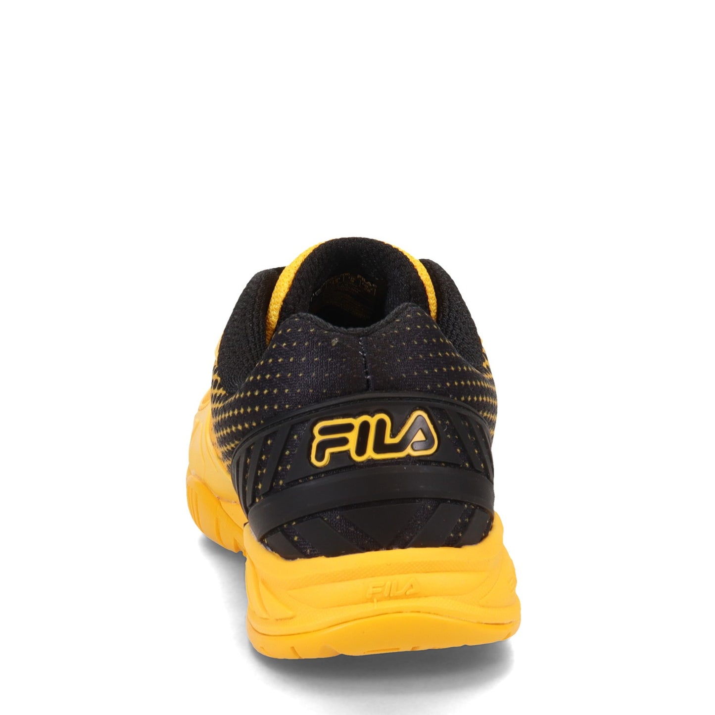 Peltz Shoes  Men's Fila Volley Zone Pickleball Shoe CITR/BLK/CITR 1PM00597-706
