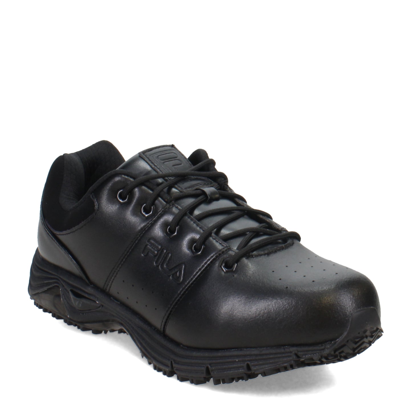 Peltz Shoes  Men's Fila Memory Breach SR ST Shoes BLACK 1SH40239-001