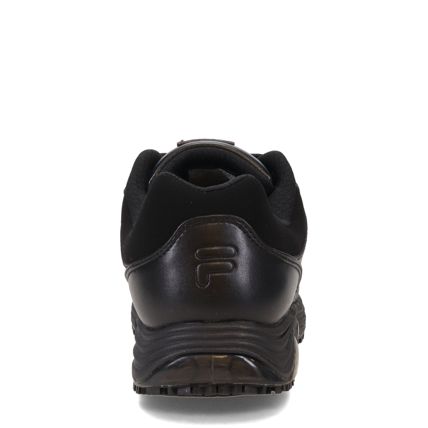 Peltz Shoes  Men's Fila Memory Breach SR ST Shoes BLACK 1SH40239-001