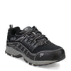 Peltz Shoes  Men's Fila Memory At Peake ST Trail Running Sneaker Black/Black/Metallic Silver 1SH40240-010