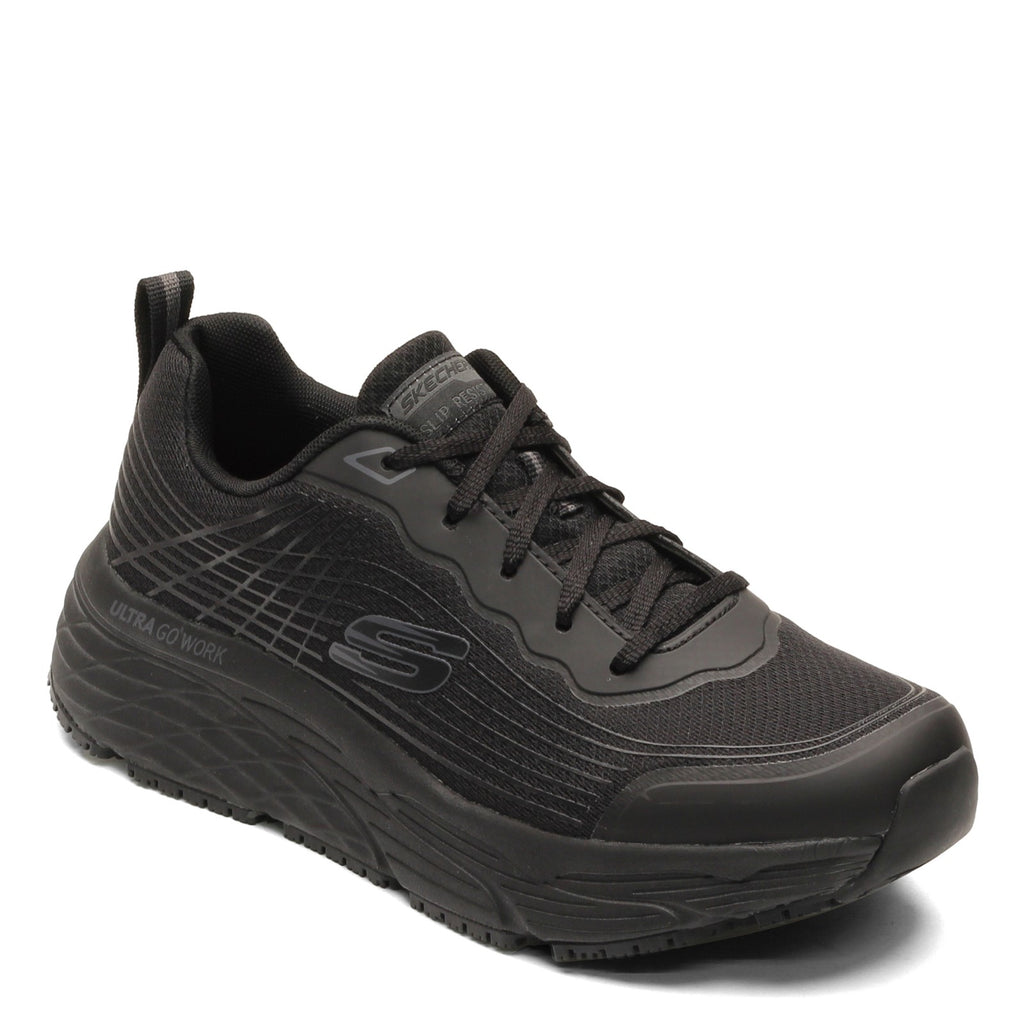 Men's Skechers Max Cushioning Elite SR - Rytas Sneaker BLACK 200021-BLK