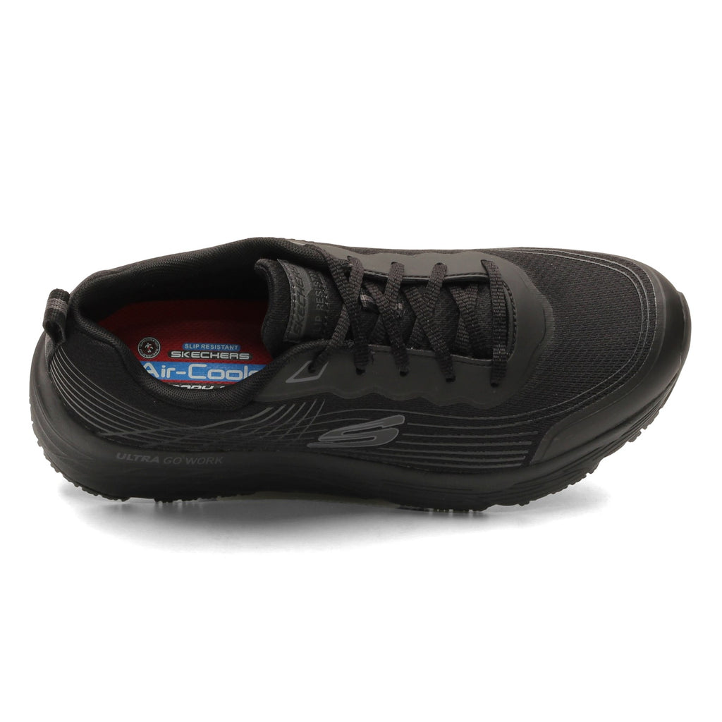 Men's Skechers Max Cushioning Elite SR - Rytas Sneaker BLACK 200021-BLK