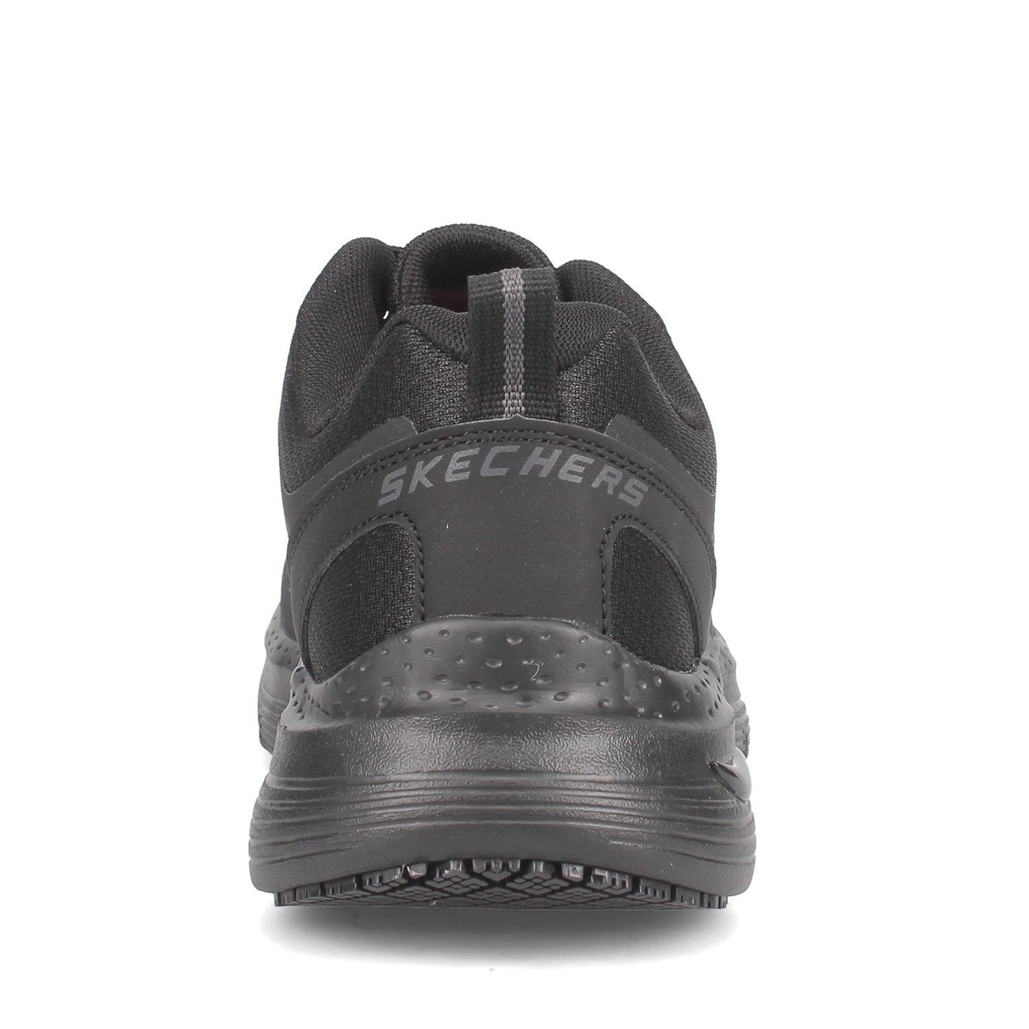 Peltz Shoes  Men's Skechers Arch Fit SR - Axtell Work Shoe Black 200025-BLK