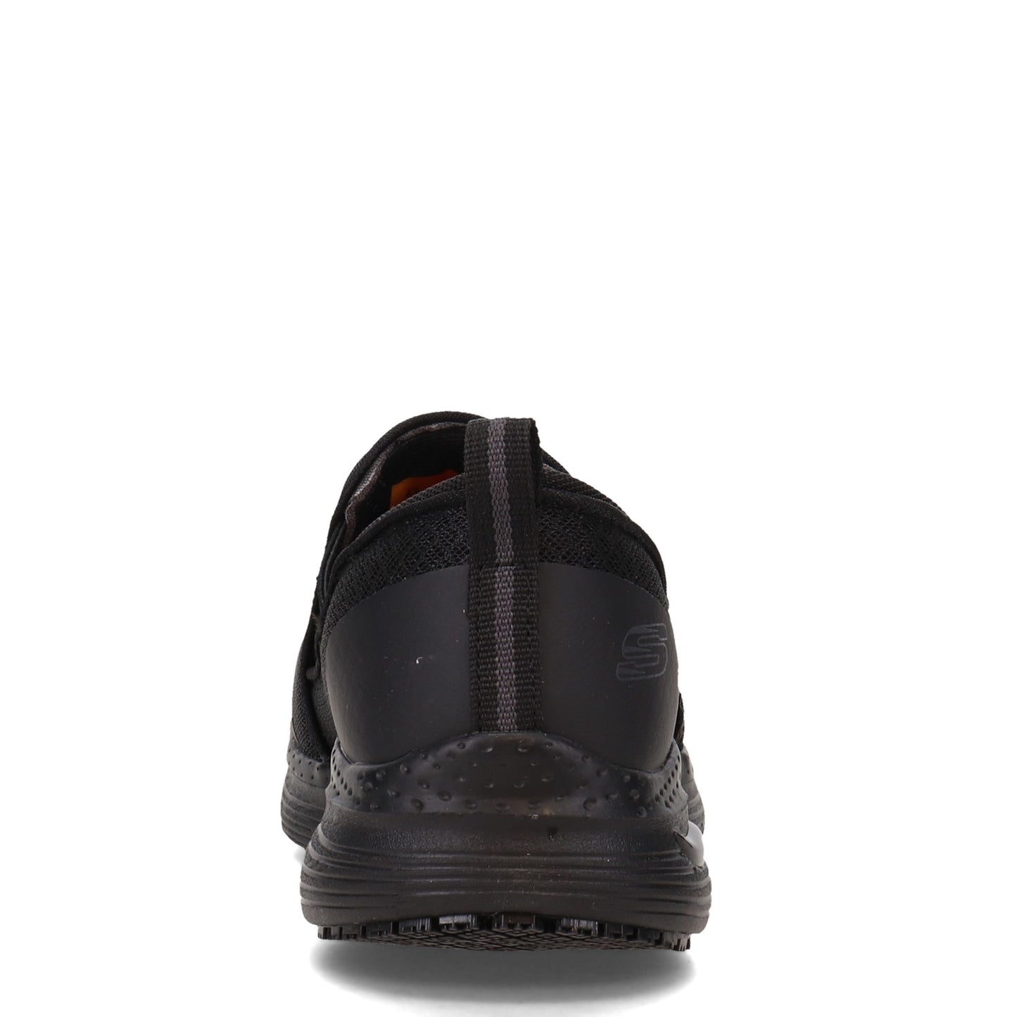 Peltz Shoes  Men's Skechers Arch Fit SR - Tineid Work Shoe - Wide Width BLACK 200026W-BLK