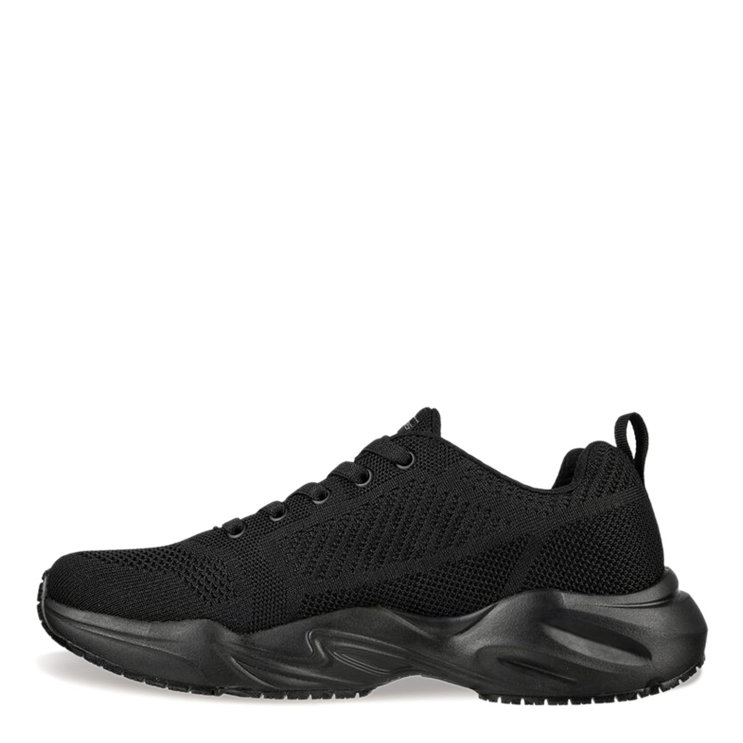 Peltz Shoes  Men's Skechers Work Stamina Airy SR Work Shoe BLACK 200117-BBK