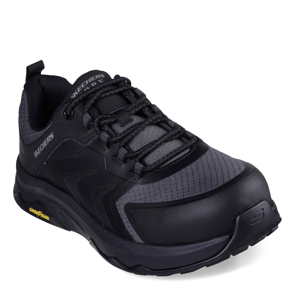 Men's Skechers Work Speed-Flex Trekker Sneaker BLACK 200255-BLK