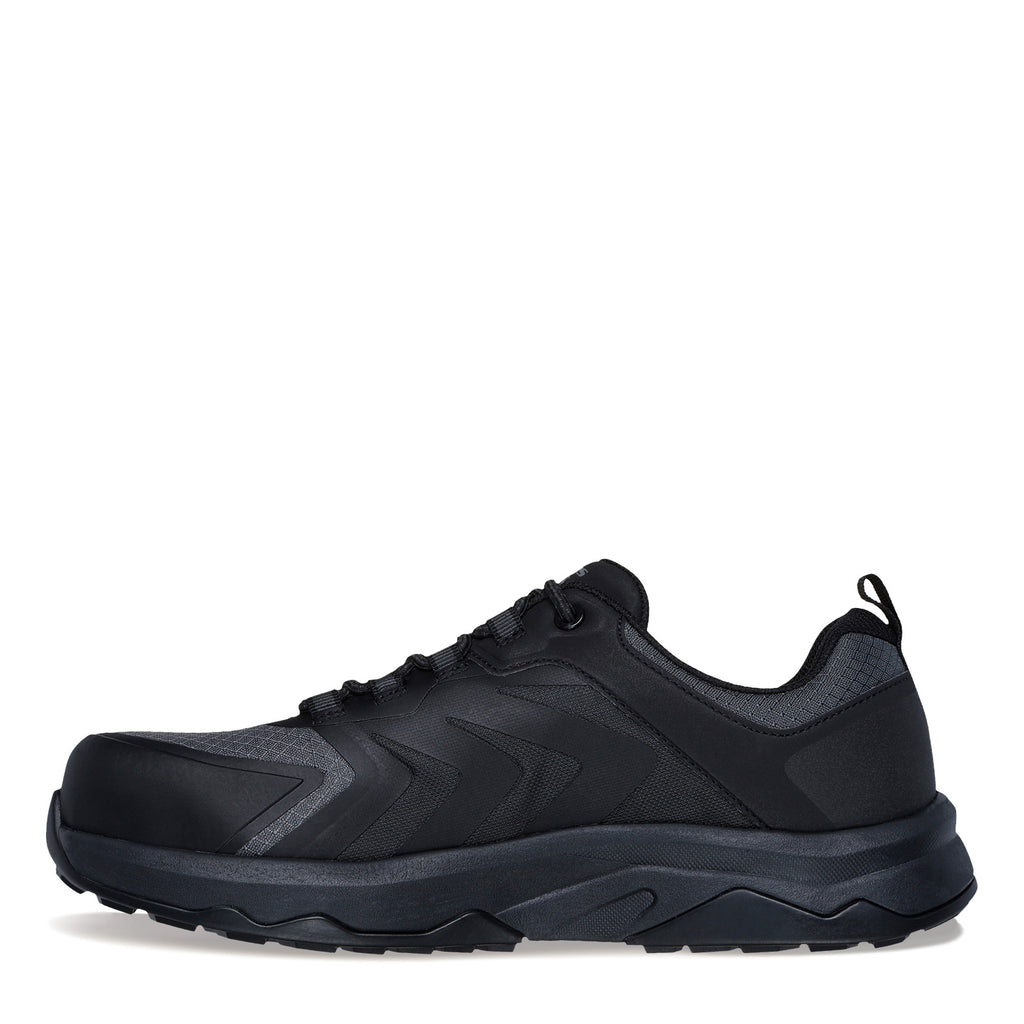 Men's Skechers Work Speed-Flex Trekker Sneaker BLACK 200255-BLK