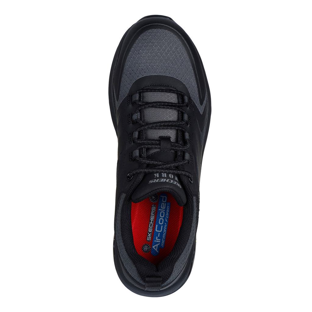 Men's Skechers Work Speed-Flex Trekker Sneaker BLACK 200255-BLK