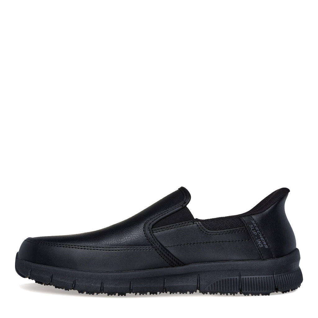 Men's Skechers Work Slip-ins Work: Nampa - Broxtin Sneaker BLACK 200304-BLK