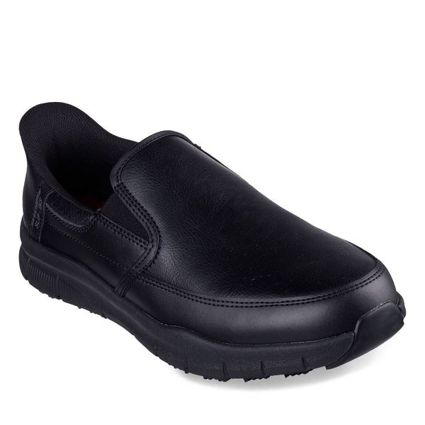 Skechers Men's Slip-ins Work: Nampa - Broxtin Sneaker | Size 11.5 | Black