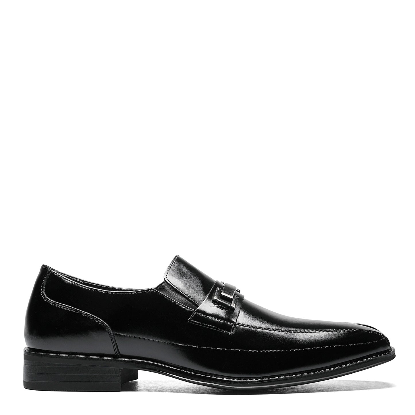 Peltz Shoes  Men's Stacy Adams Wakefield Loafer BLACK 20141-001