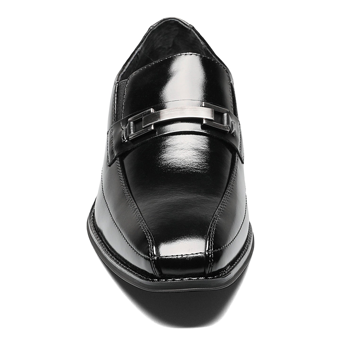 Peltz Shoes  Men's Stacy Adams Wakefield Loafer BLACK 20141-001
