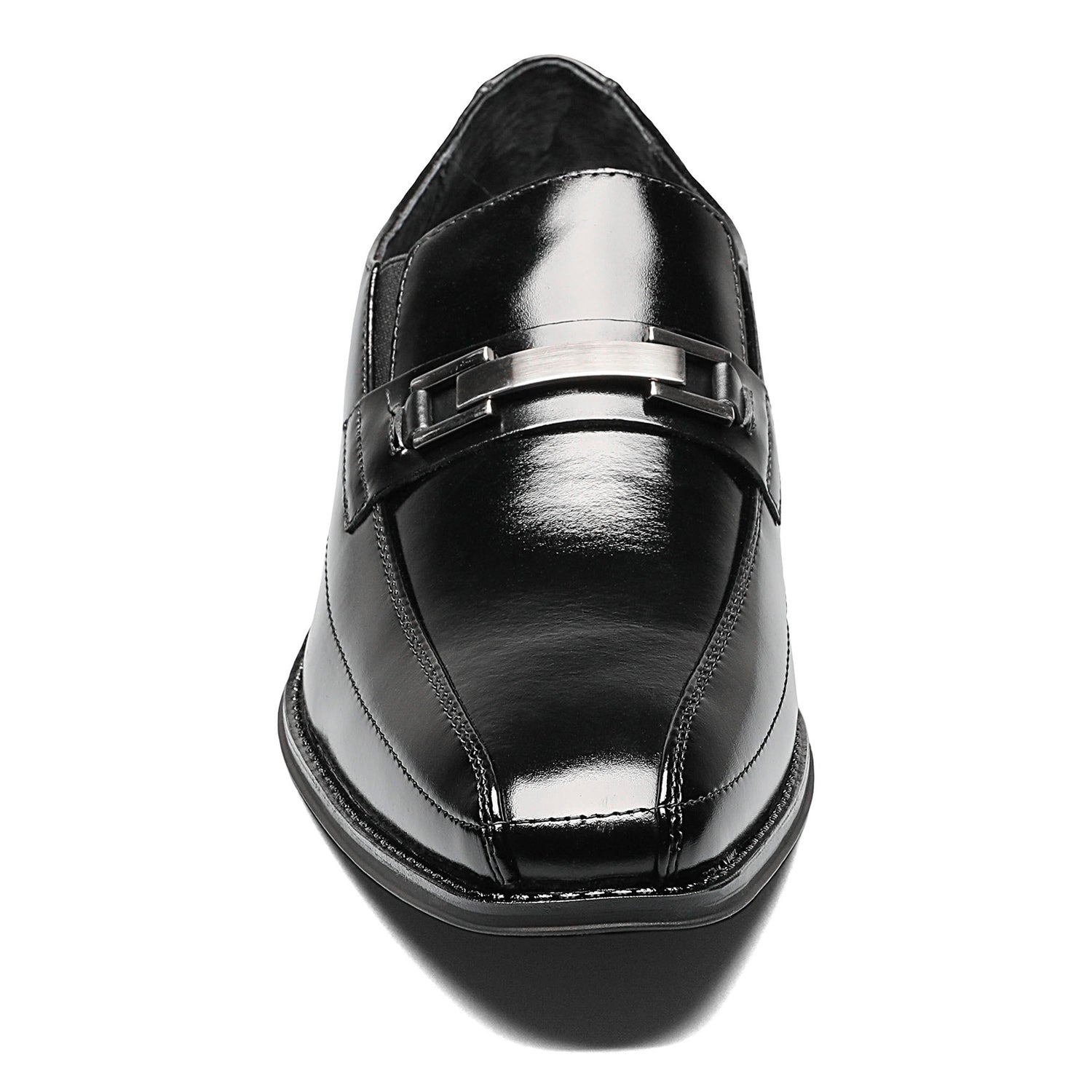 Peltz Shoes  Men's Stacy Adams Wakefield Loafer BLACK 20141-001