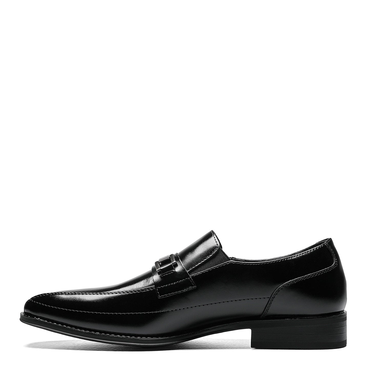 Peltz Shoes  Men's Stacy Adams Wakefield Loafer BLACK 20141-001