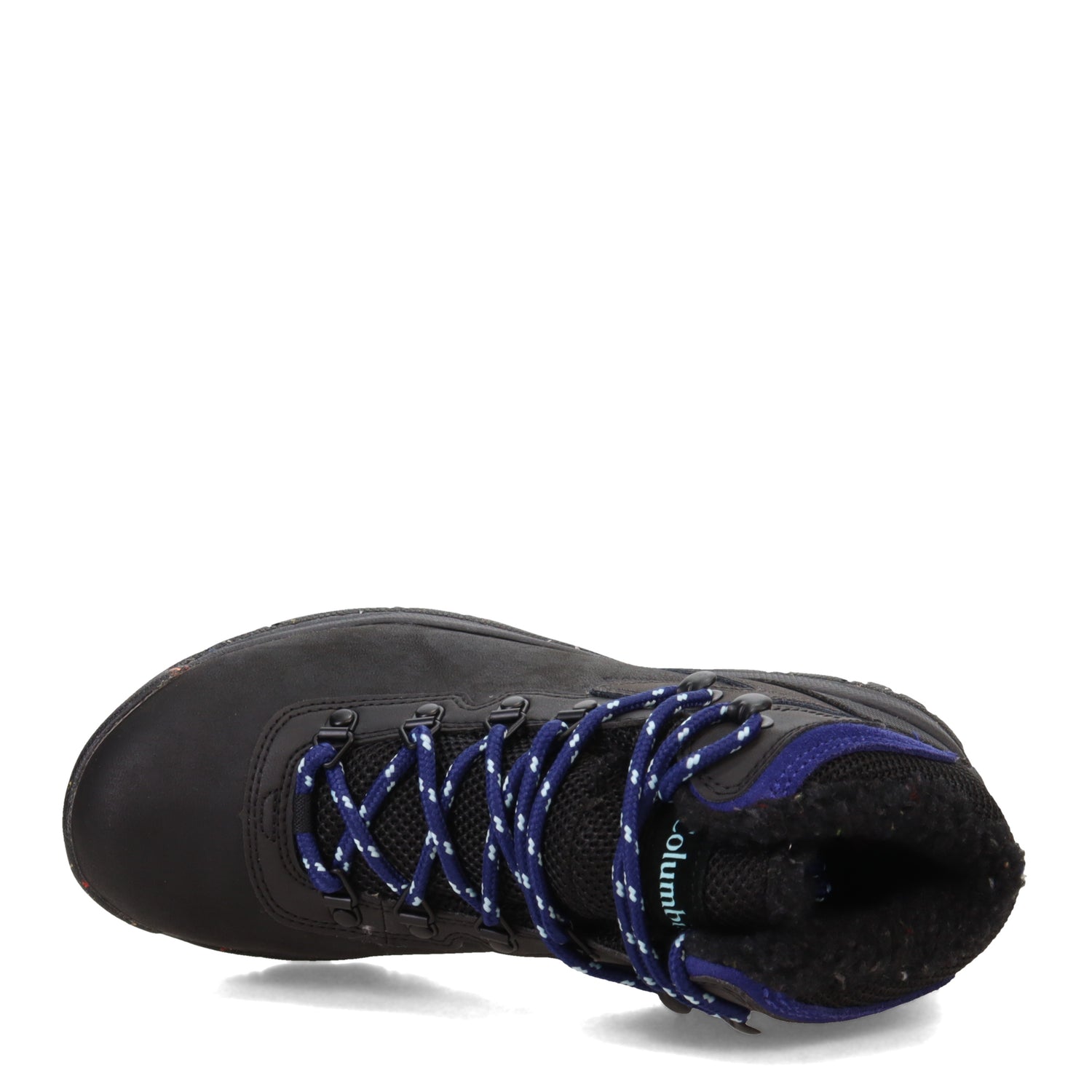 Peltz Shoes  Women's Columbia  Newton Ridge Plus Omni-Heat Boot BLACK 2015691-010
