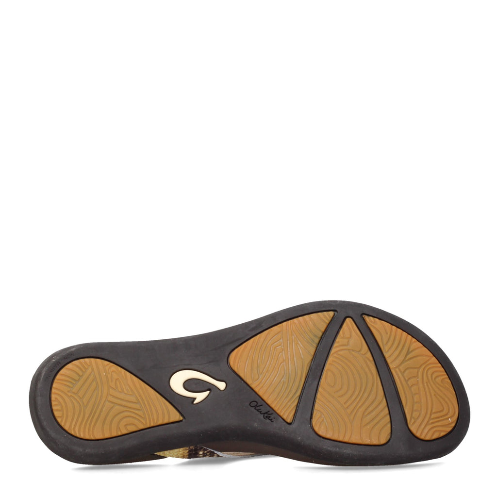 Women's OluKai Ho'opio Thong Sandal TAN 20290-34XQ