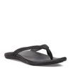 Peltz Shoes  Women's OluKai Ho'opio Thong Sandal ONYX 20294-OXOX