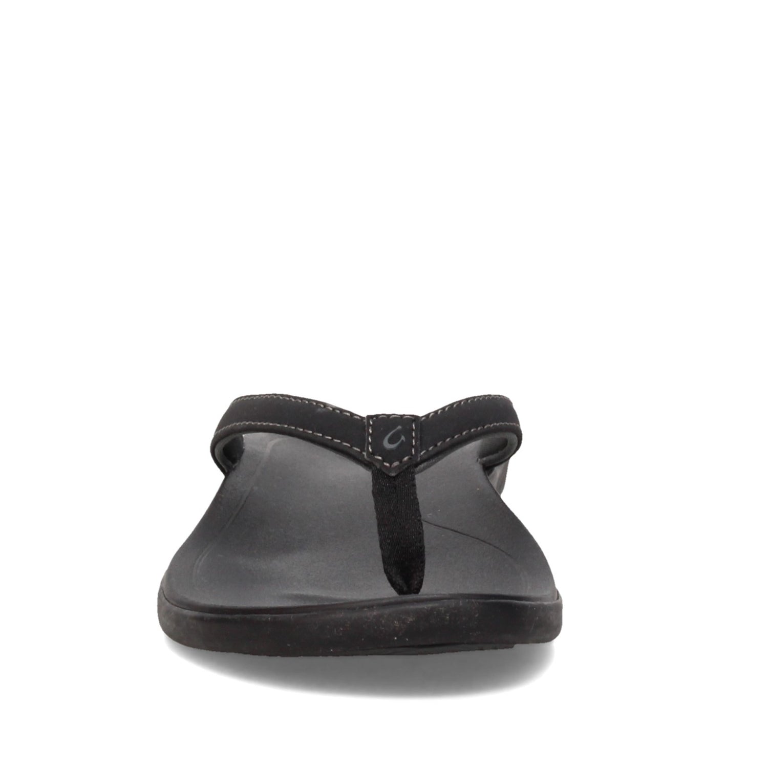 Peltz Shoes  Women's OluKai Ho'opio Thong Sandal ONYX 20294-OXOX