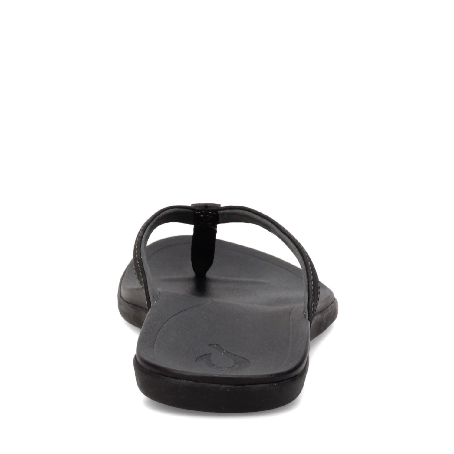 Peltz Shoes  Women's OluKai Ho'opio Thong Sandal ONYX 20294-OXOX