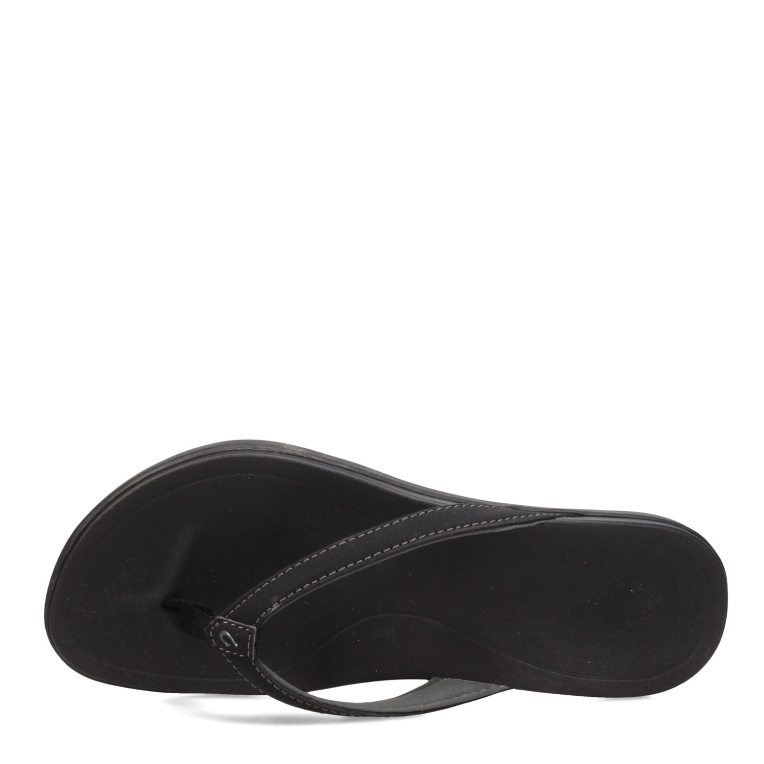 Peltz Shoes  Women's OluKai Ho'opio Thong Sandal ONYX 20294-OXOX