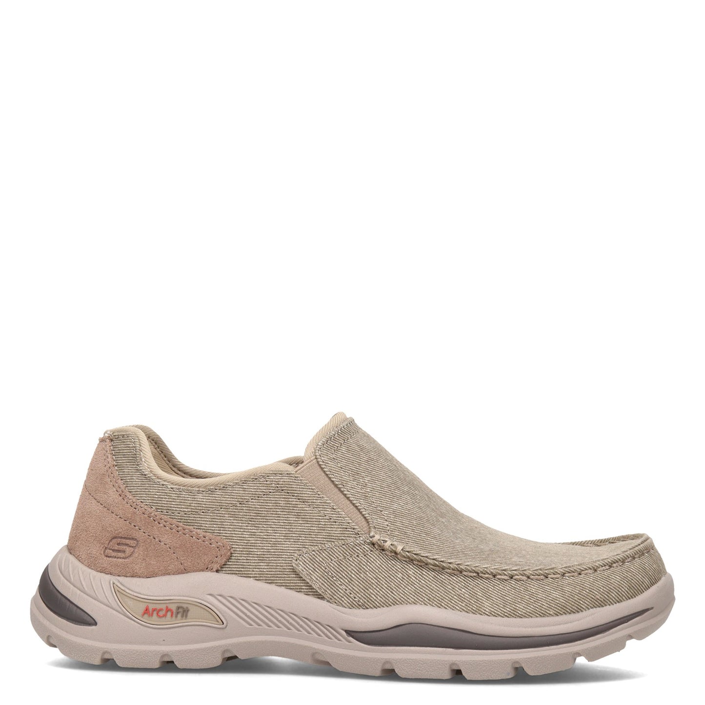 Peltz Shoes  Men's Skechers Arch Fit Motley - Rolens Slip-On - Wide Width TAN 204178WW-TAN
