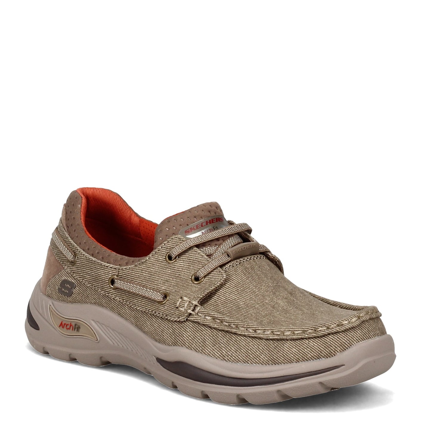 Peltz Shoes  Men's Skechers Arch Fit Motley - Oven Boat Shoe TAN 204180-TAN