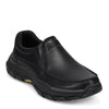 Peltz Shoes  Men's Skechers Relaxed Fit: Respected - Catel Slip-On BLACK 204321-BLK