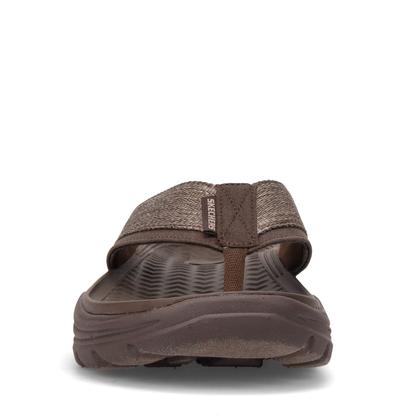 Peltz Shoes  Men's Skechers Arch Fit Motley SD - Dolano Sandal - Wide Width CHOCOLATE 204345WW-CHOC