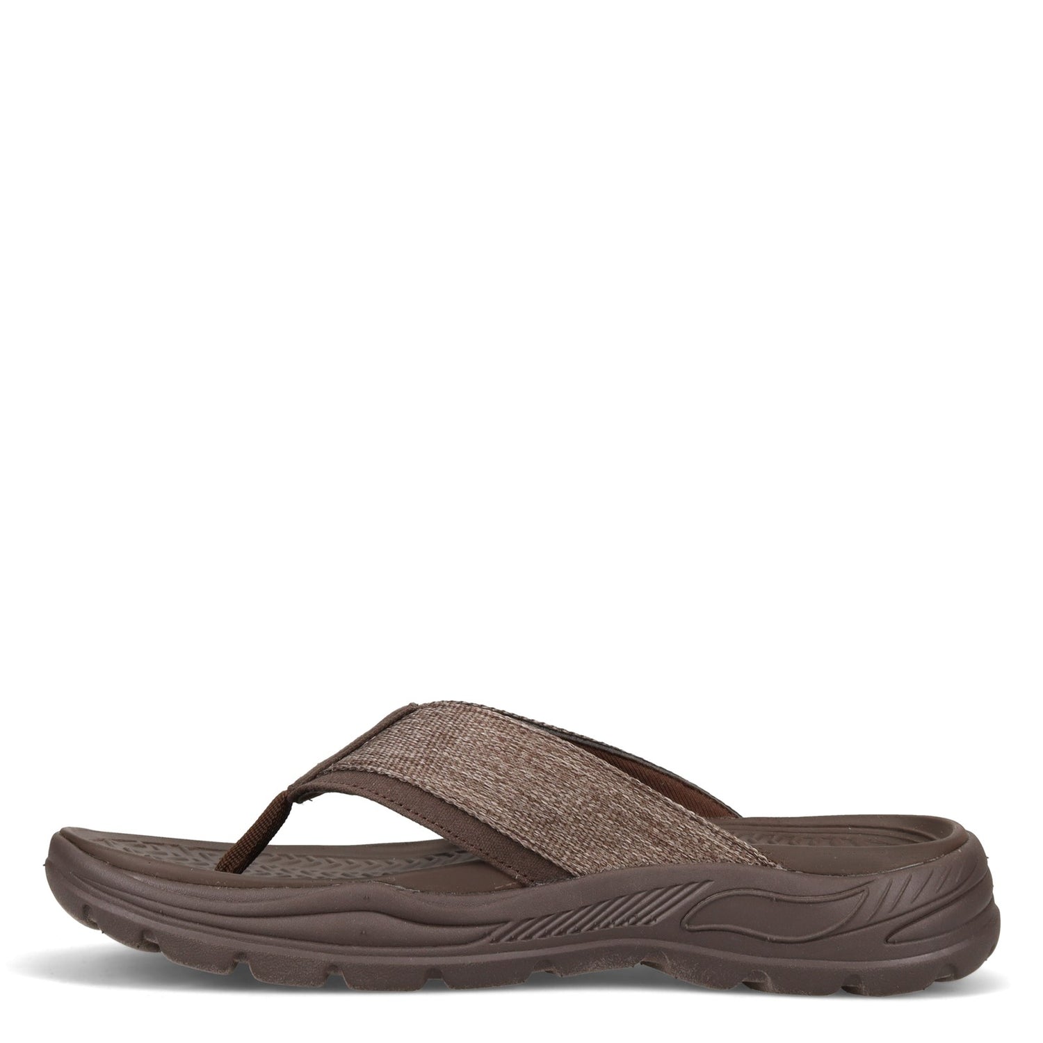 Peltz Shoes  Men's Skechers Arch Fit Motley SD - Dolano Sandal - Wide Width CHOCOLATE 204345WW-CHOC