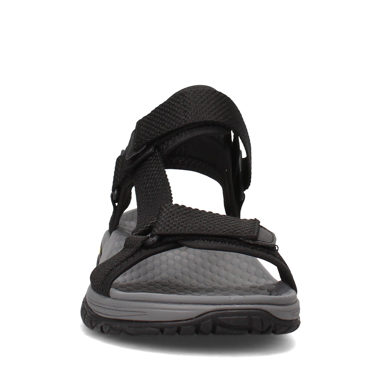Peltz Shoes  Men's Skechers Relaxed Fit: Lomell - Rip Tide Sandal BLACK 204351-BLK