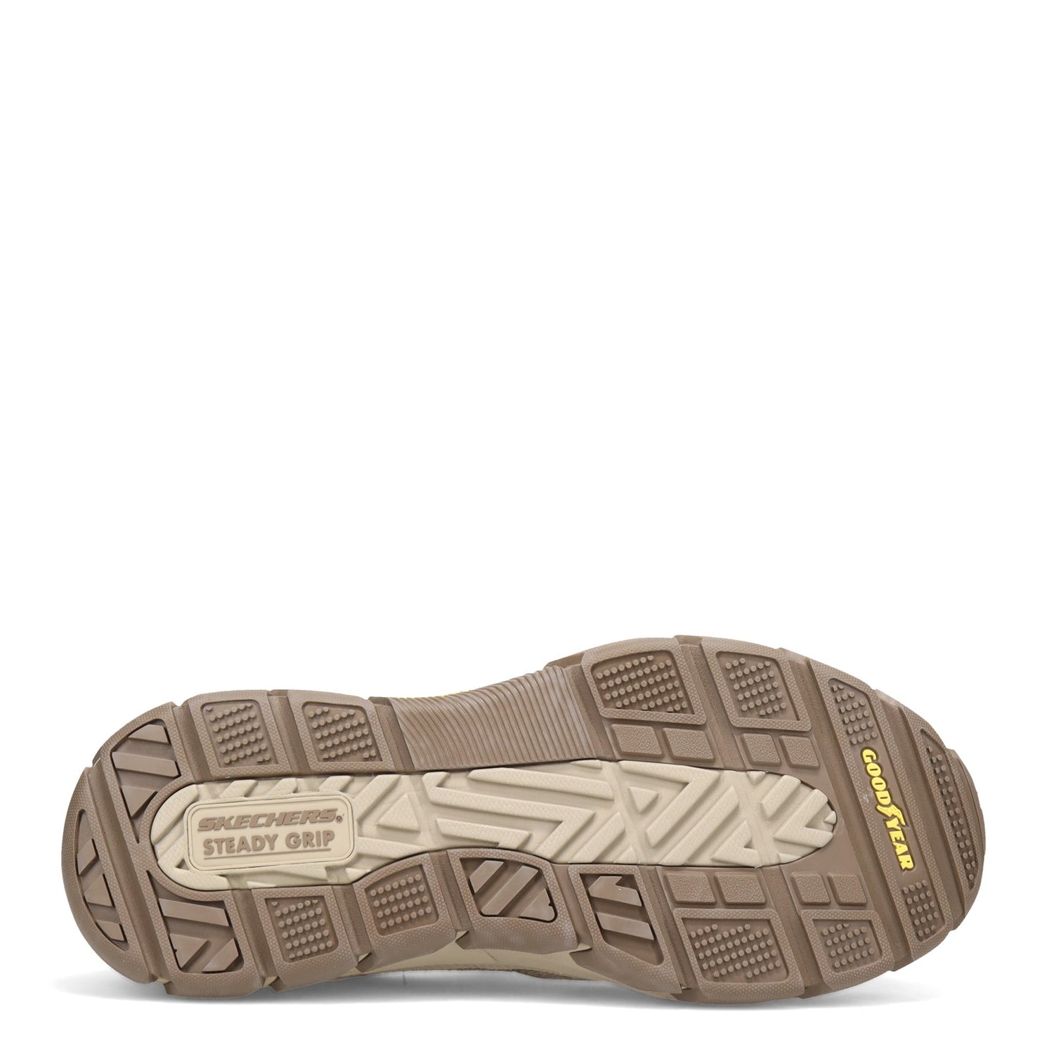 Peltz Shoes  Men's Skechers Relaxed Fit: Respected - Fallston Slip-On TAUPE 204387-TPE
