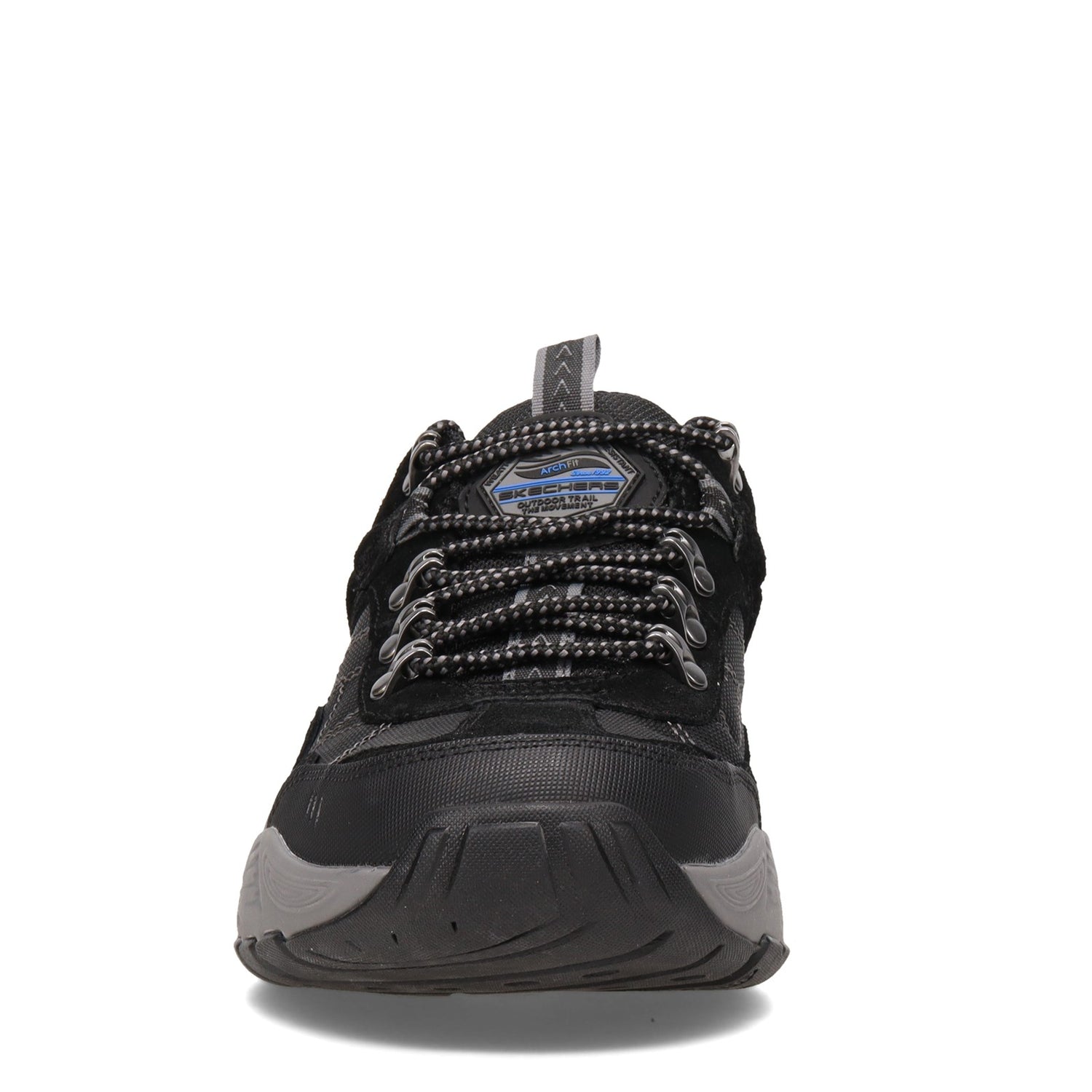 Peltz Shoes  Men's Skechers GOwalk Arch Fit - Recon Harbin Trail Shoe BLACK 204411-BLK