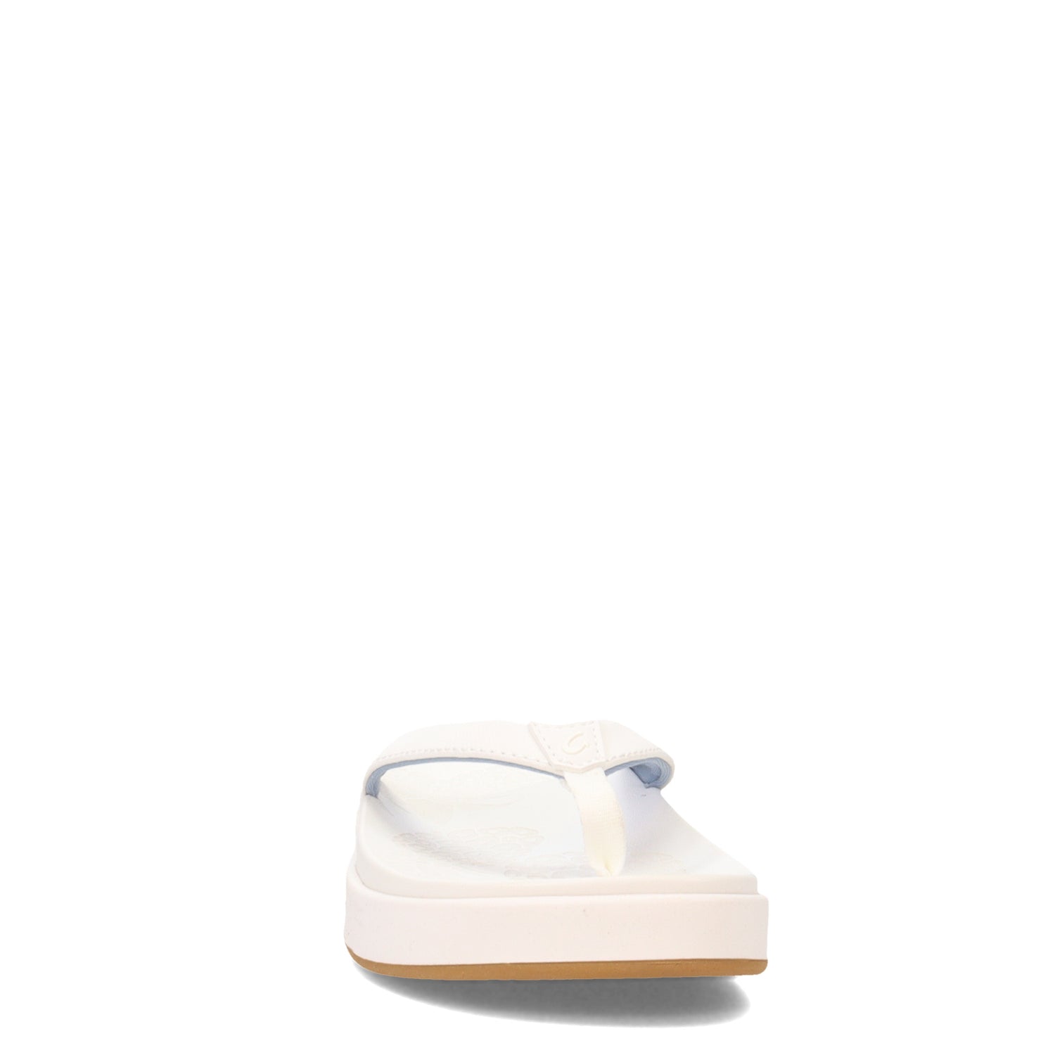 Peltz Shoes  Women's OluKai Nu'a Pi'o Sandal WHITE 20445-WBWB