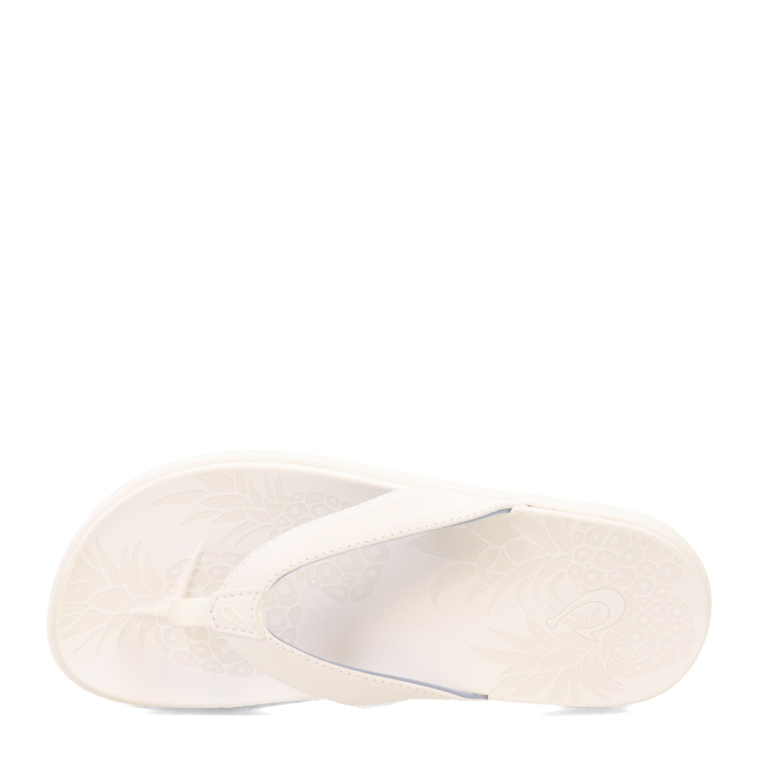 Peltz Shoes  Women's OluKai Nu'a Pi'o Sandal WHITE 20445-WBWB
