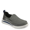 Peltz Shoes  Men's Skechers Proven - Evers Slip-On CHARCOAL 204472-CHAR