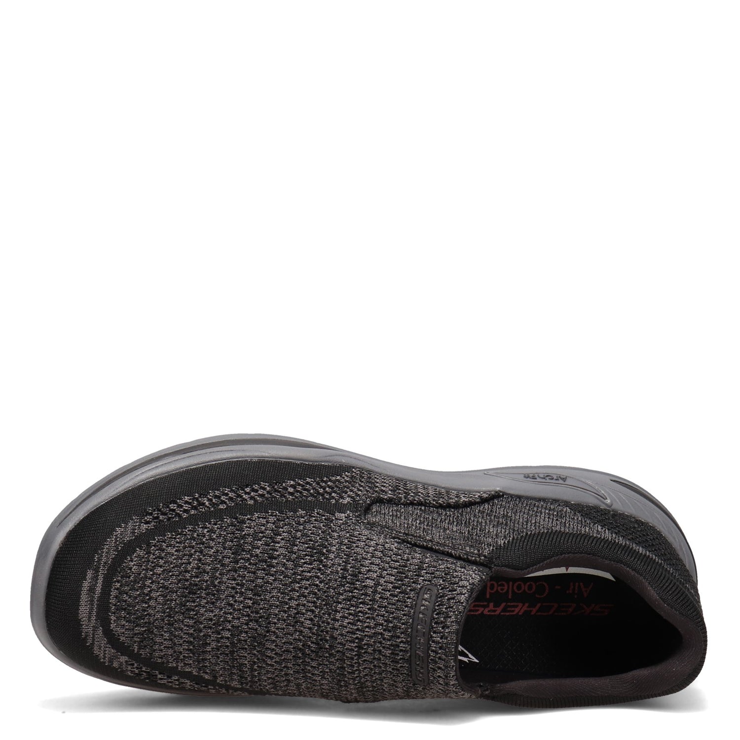 Peltz Shoes  Men's Skechers Arch Fit Motley - Vaseo Slip-On BLACK 204495-BLK