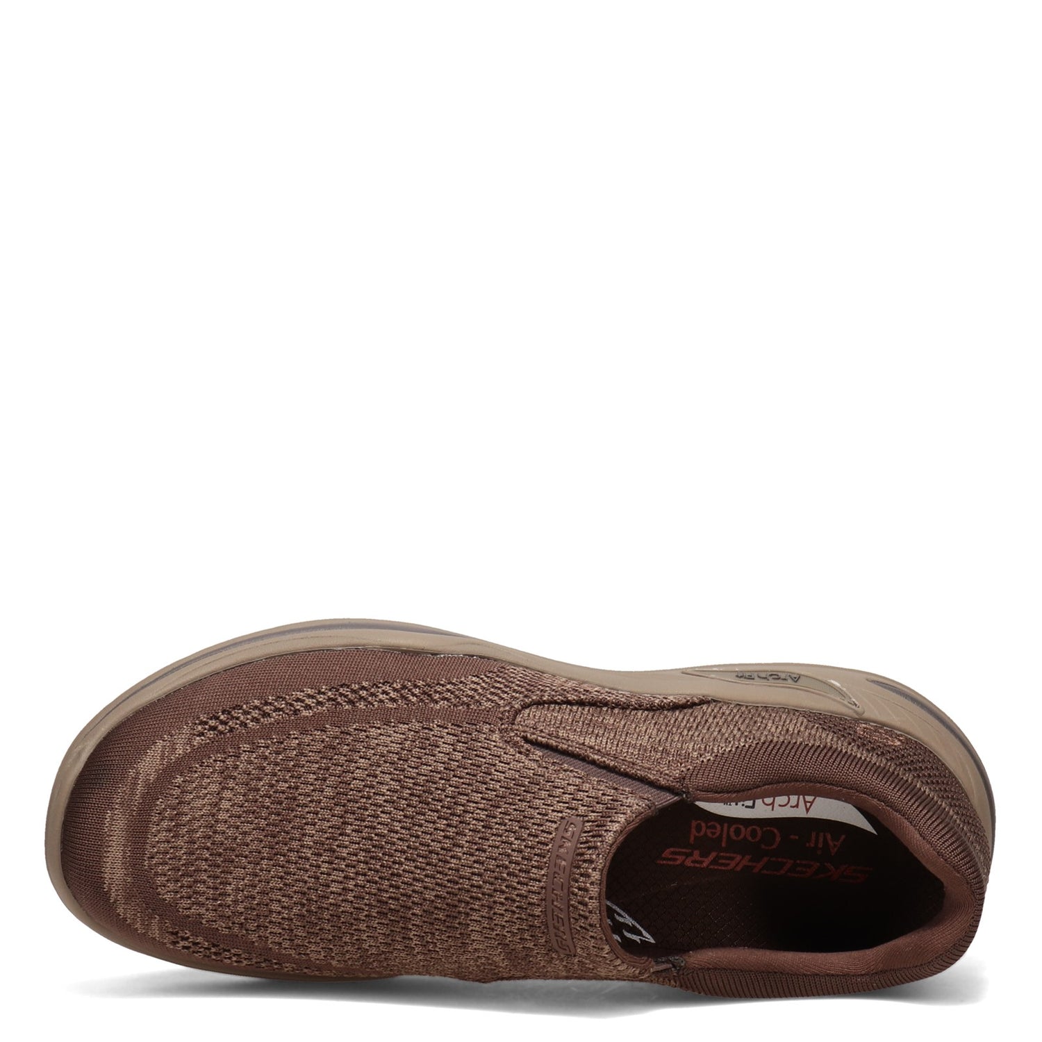 Peltz Shoes  Men's Skechers Arch Fit Motley - Vaseo Slip-On BROWN 204495-BRN