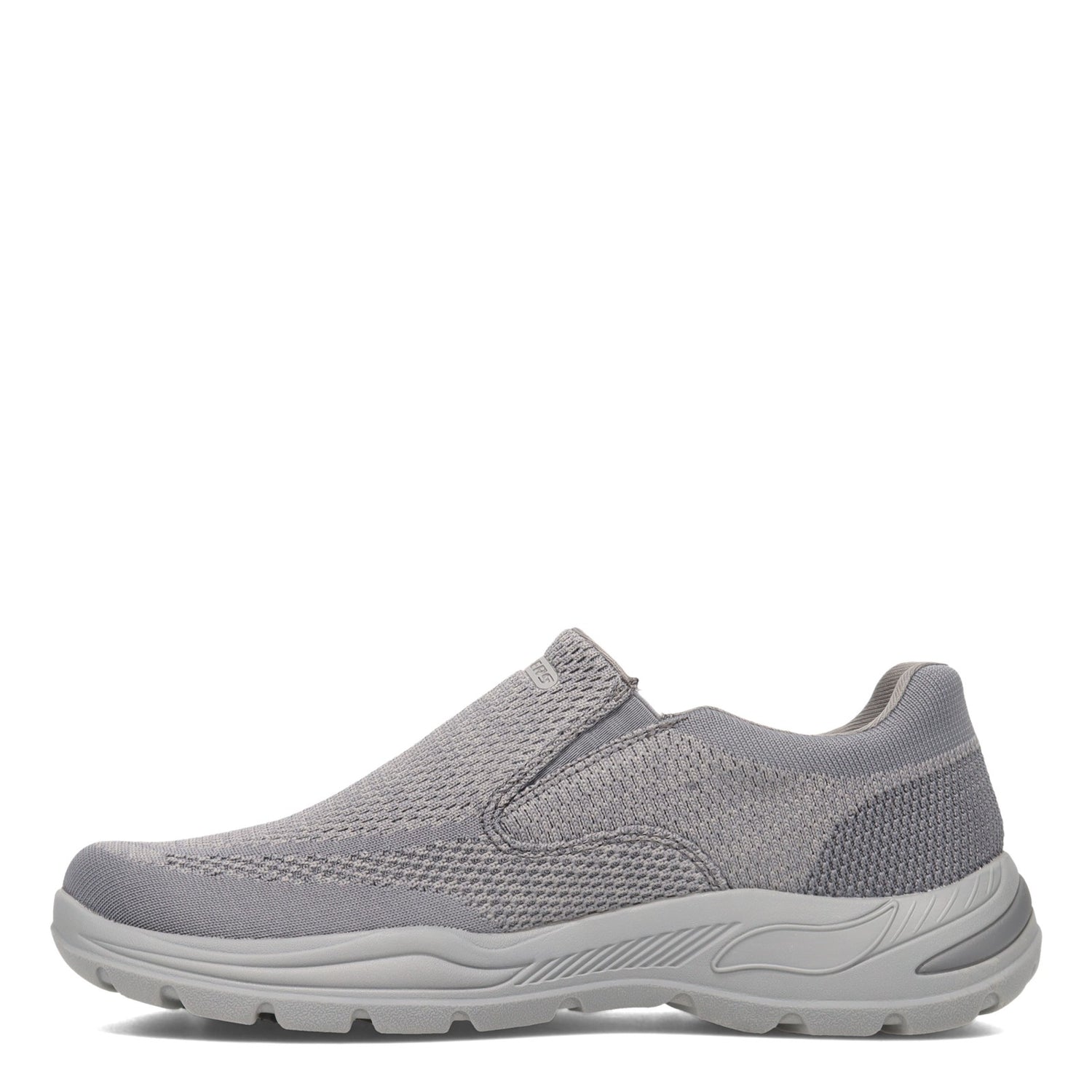 Peltz Shoes  Men's Skechers Arch Fit Motley - Vaseo Slip-On CHARCOAL 204495-CHAR
