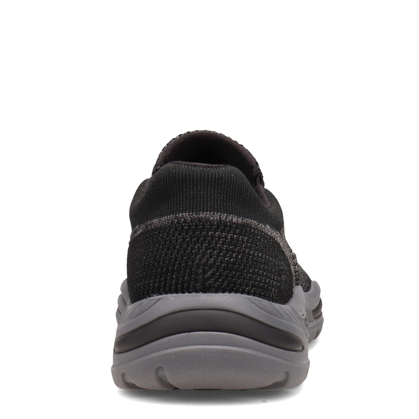 Peltz Shoes  Men's Skechers Arch Fit Motley - Vaseo Slip-On - Wide Width Black 204495WW-BLK