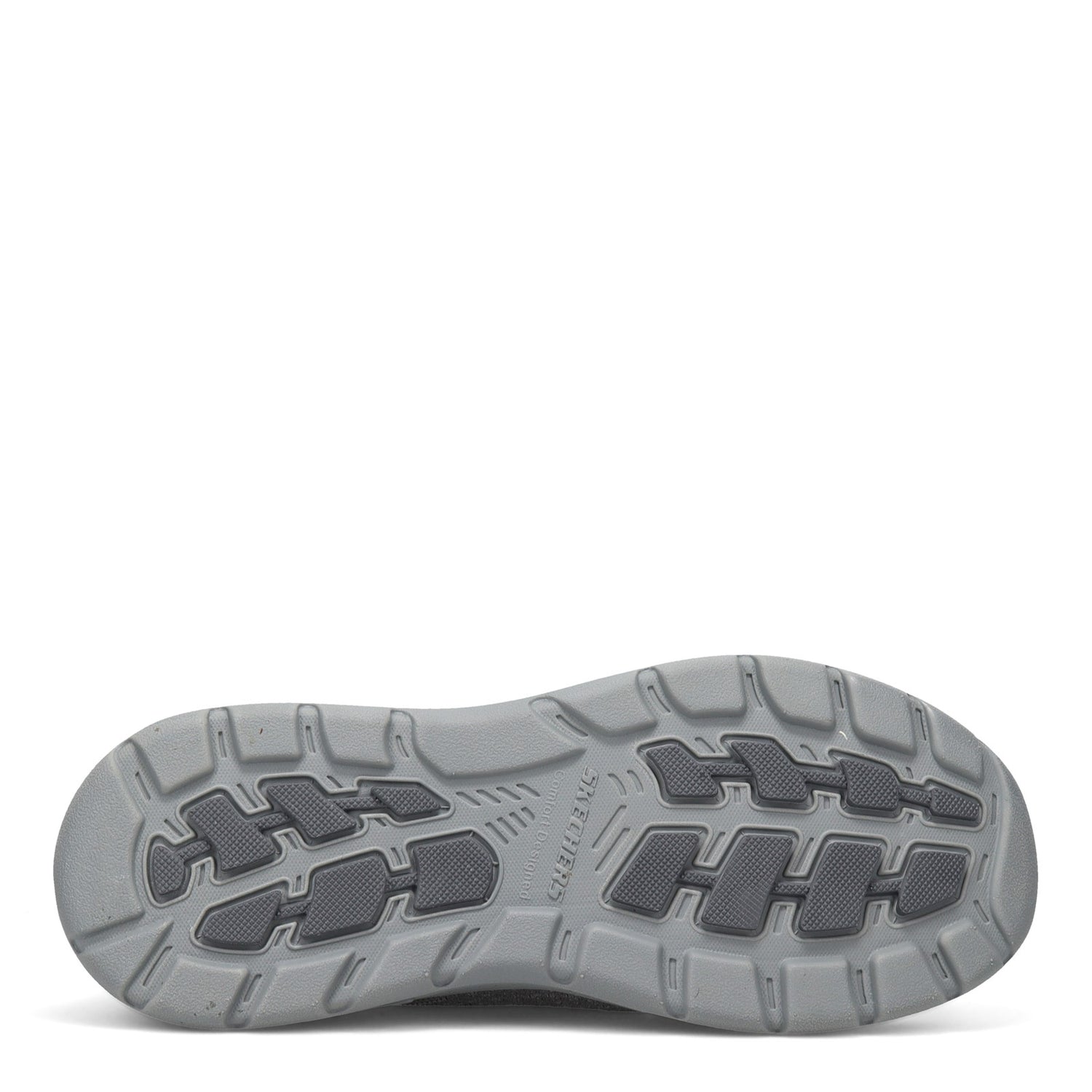 Peltz Shoes  Men's Skechers Arch Fit Motley - Harkin Slip-On GRAY 204496-GRY