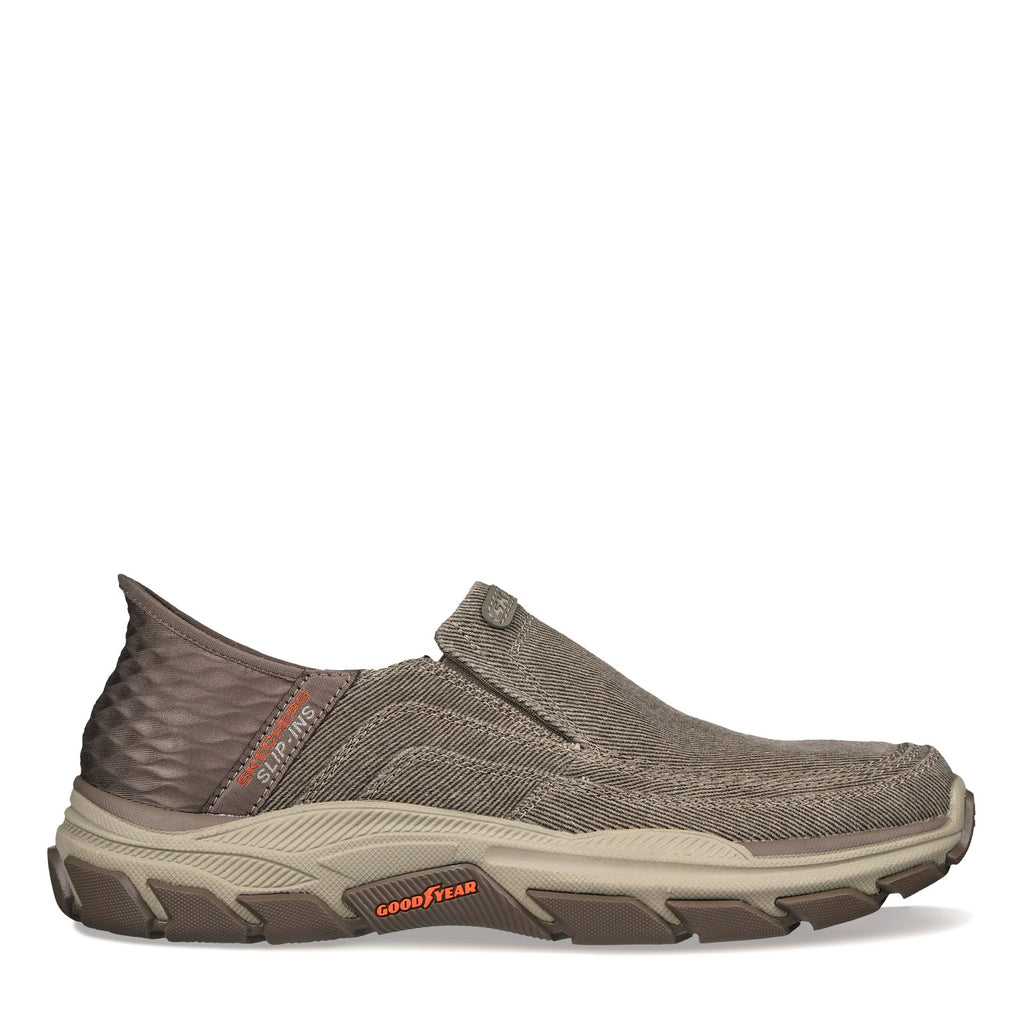 Men's Skechers Slip-ins Relaxed Fit: Respected - Holmgren Slip-On - Wide Width TAUPE 204809WW-TPE