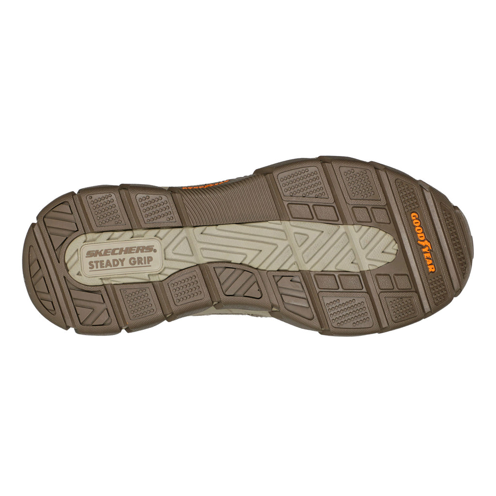 Men's Skechers Slip-ins Relaxed Fit: Respected - Holmgren Slip-On - Wide Width TAUPE 204809WW-TPE