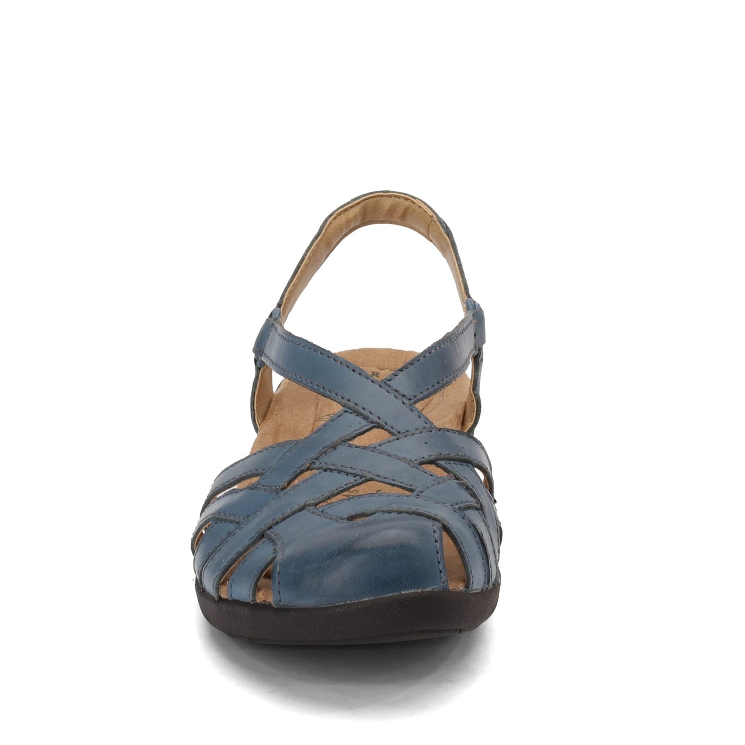 Peltz Shoes  Women's Earth Origins Nellie Sandal PARISAN BLUE 204924W-BLUE