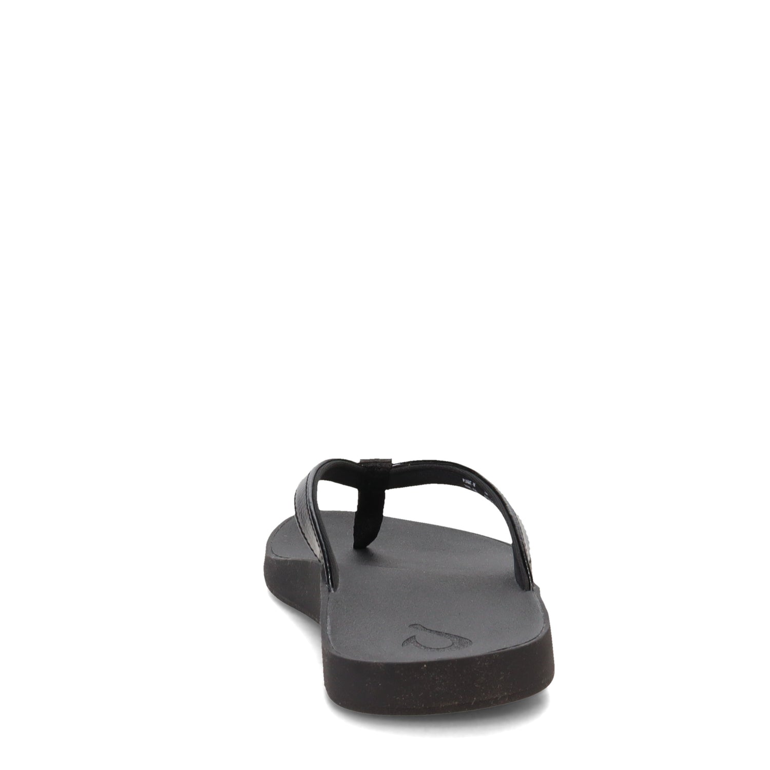 Peltz Shoes  Women's OluKai Puawe Sandal BLACK 20498-4040