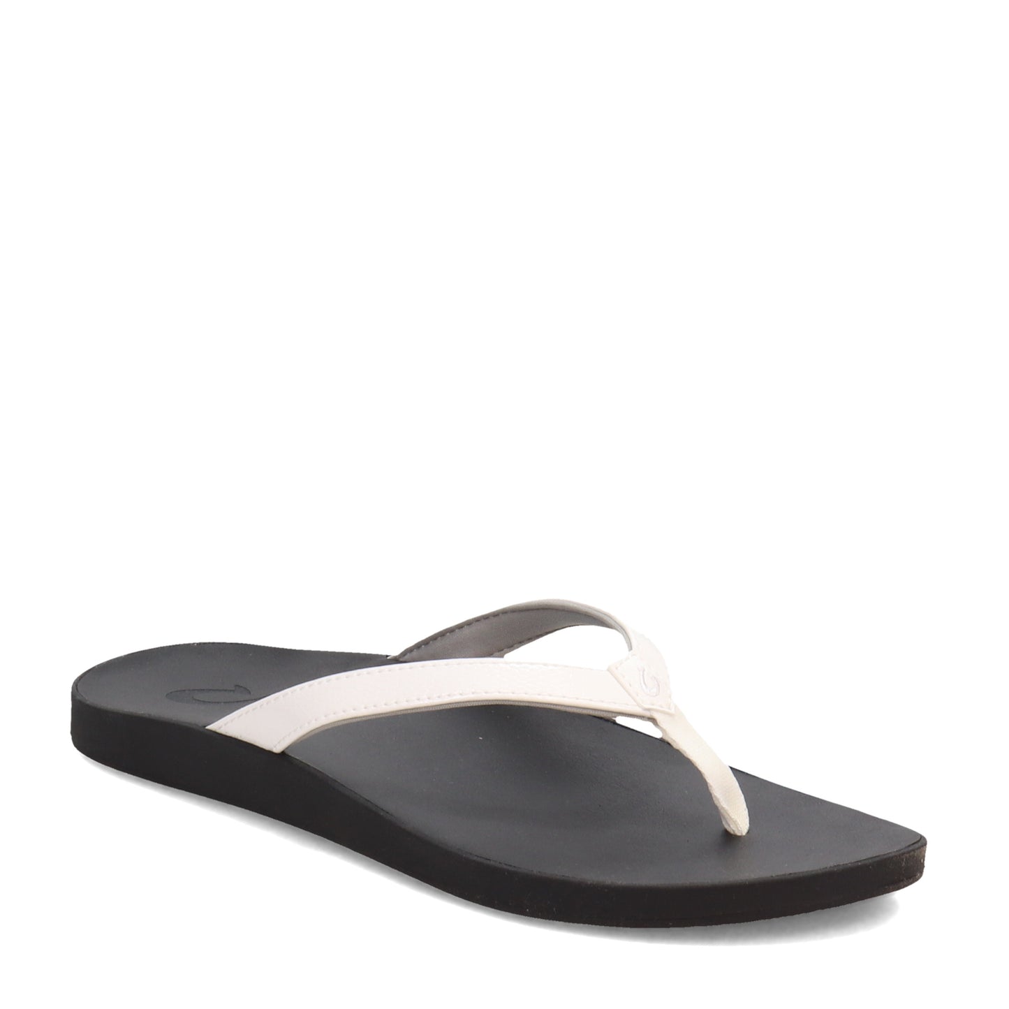 Peltz Shoes  Women's OluKai Puawe Sandal WHITE 20498-4R40