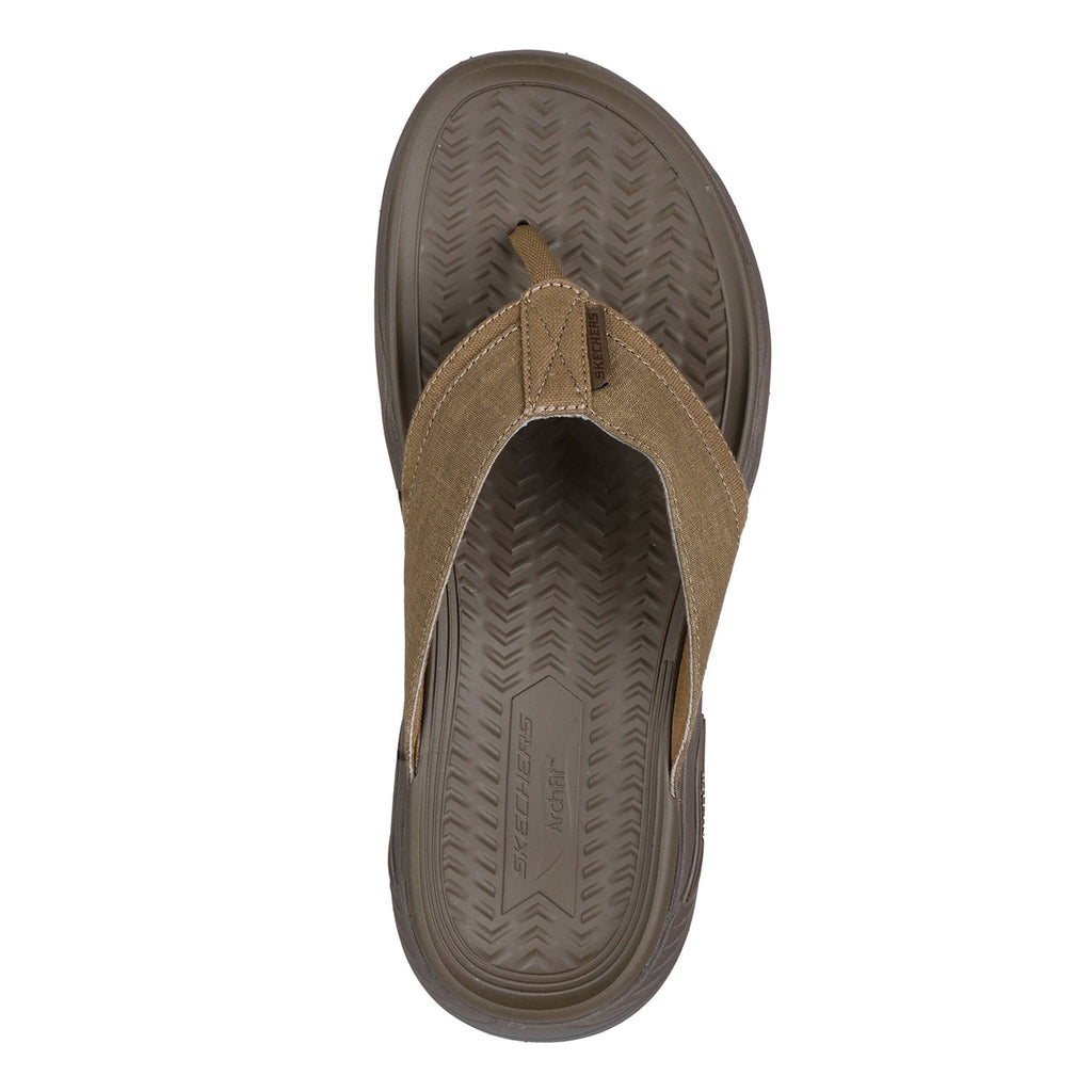 Men's Skechers Arch Fit Motley SD - Rigel Sandal TAUPE 205226-TPE