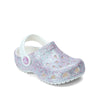 Peltz Shoes  Girl's Crocs Classic Clog -Toddler Oyster 205441-159 I